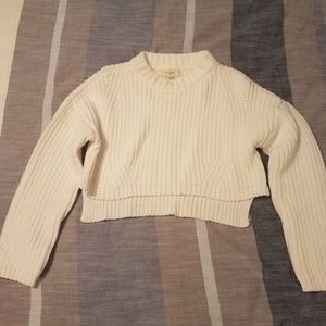 Crop top sweater